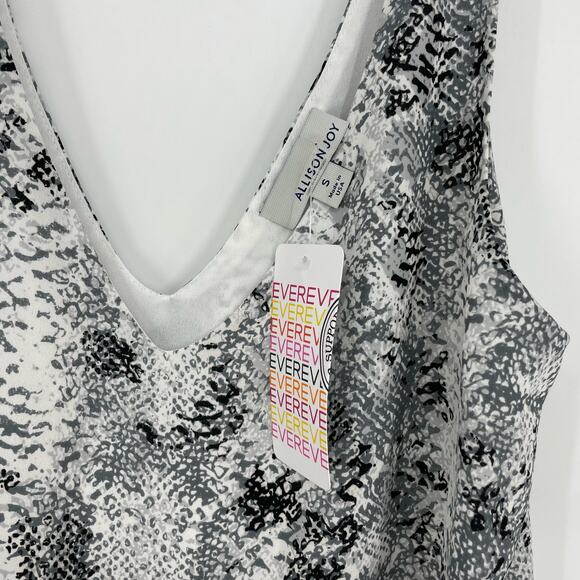 Allison Joy Snakeskin Print Cami Top Size Small - Picture 6 of 7